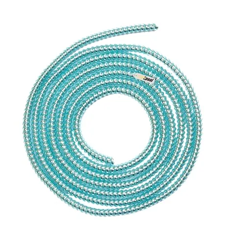 J'TTON Spiral Metallic Color (2 Pcs) 1.4 Meters Each-Full Size Cord Charger Protector Winder for iPhone & Android USB Charging Cable, Earpho at ₹107