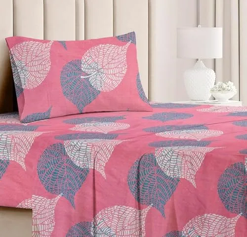BSB HOME Premium Forever Modern Style Glace Cotton Floral Lu at ₹99