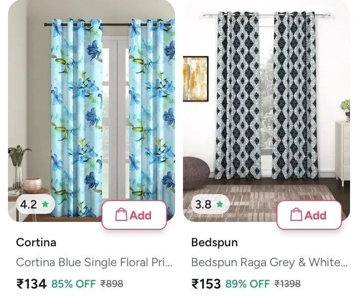 Onelink | Door Curtain at ₹134