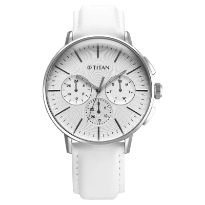 Titan Multifunction Leather Strap Men Watch at ₹4,727