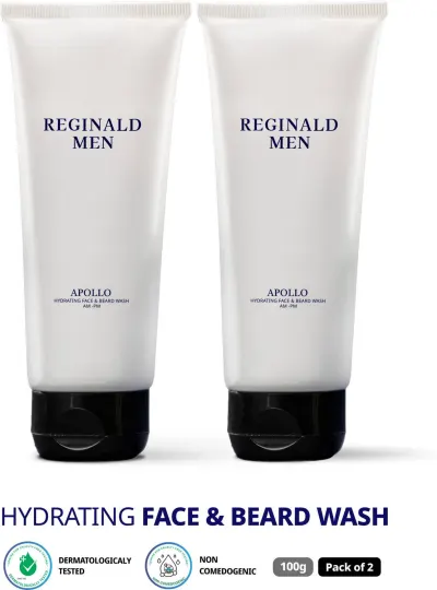 Lowest : Reginald Men Hydrating Face & Beard Wash (100g x 2) at ₹449