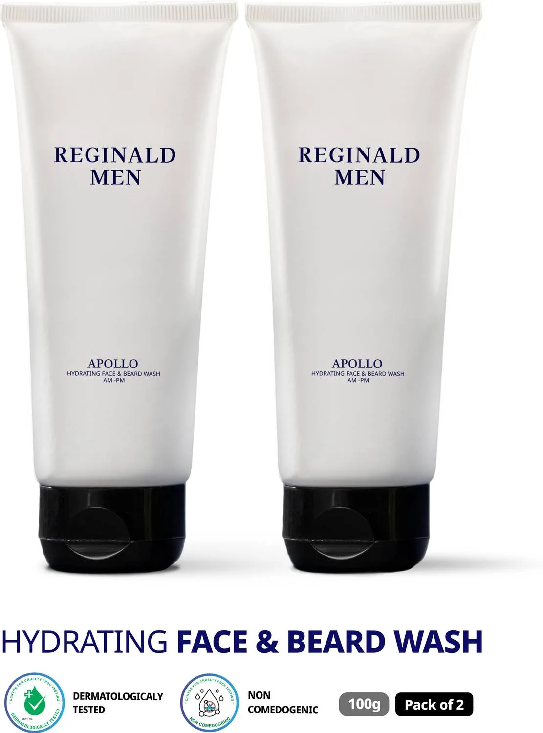 Lowest : Reginald Men Hydrating Face & Beard Wash (100g x 2) at ₹449
