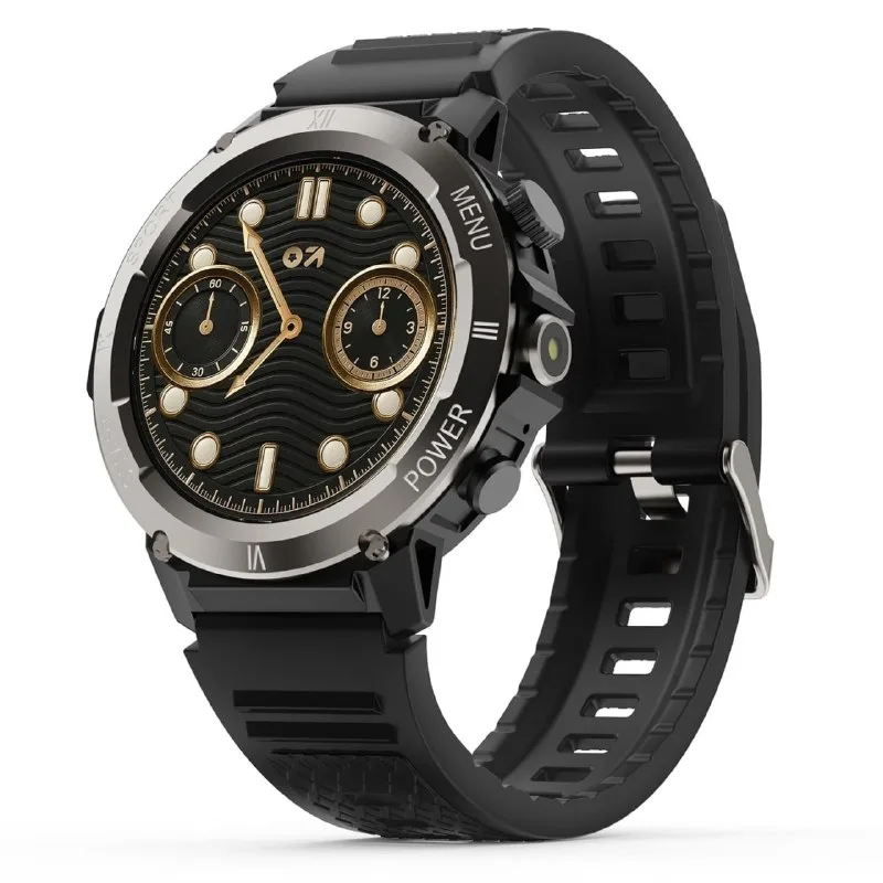 GOBOULT Newly Launched Tuff Hawk Smart Watch 1.39'' HD Display, BT Calling, Working Crown at ₹1,499