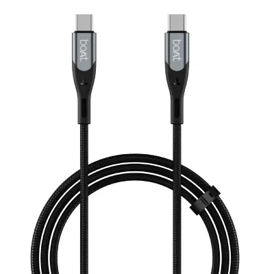 boAt Type C to C 65W Fast Charging Cable with 480 Mbps Data Transfer at ₹149