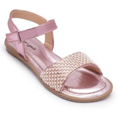 SANDALS Kids - Footwear For Girls Comfortable Casual & Function | PU - Material |Design - BG5401| Closure- Velcro at ₹255