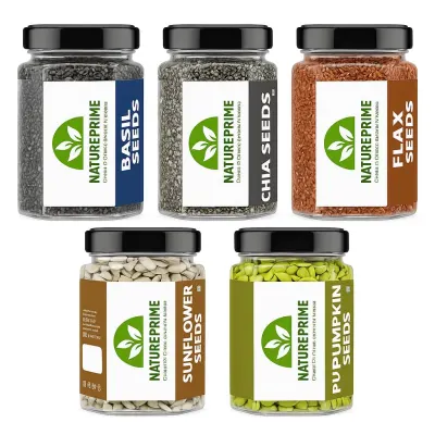 Seeds Combo (250g x 5) at ₹399