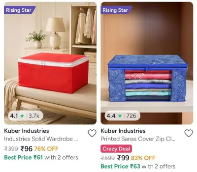 MYNTRA BUDGET UTILITY DEALS under ₹199