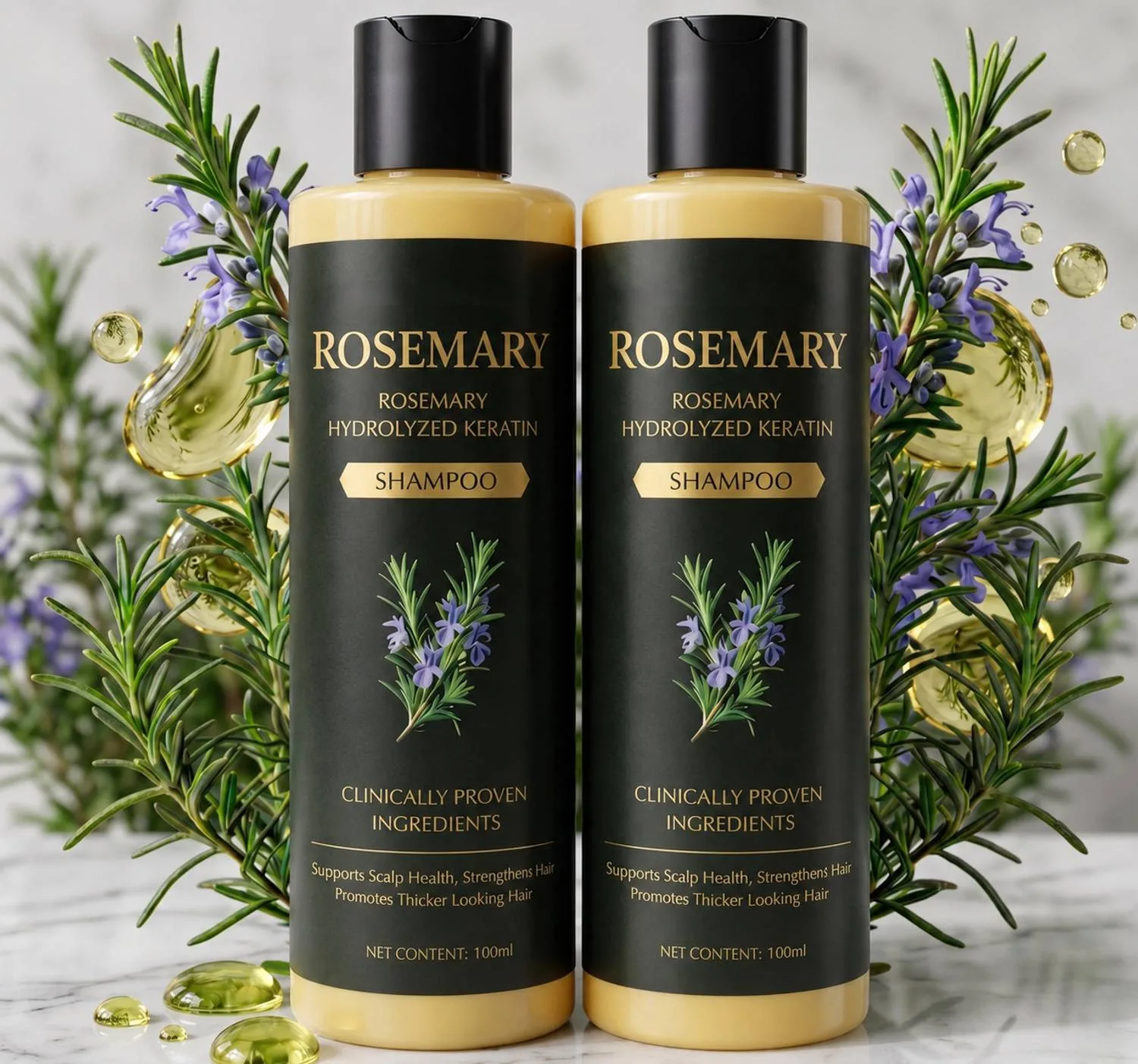 KRISHNAVI Rosemary Shampoo (Pack of 2) at ₹88