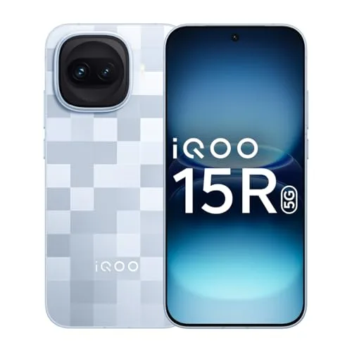 iQOO 15R (Dark Knight 2026, 8GB RAM, 256GB Storage) | Snapdragon® 8 Gen 5 Processor at ₹48,250