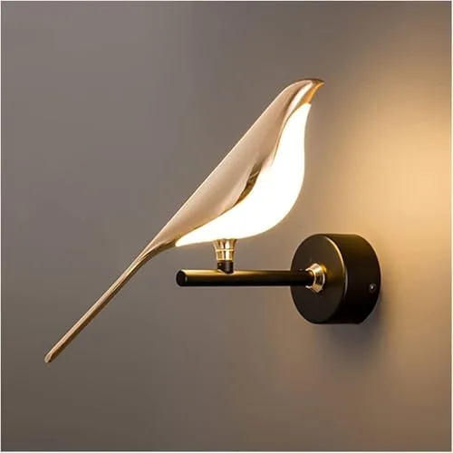Desidiya Metal Modern Chirpy LED Bird Light for Living Room at ₹599