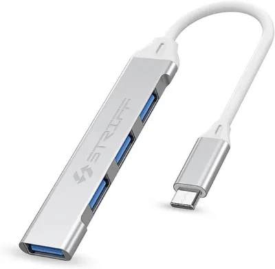 STRIFF 4in1 Ultra Slim Multiport Type C Hub at ₹179