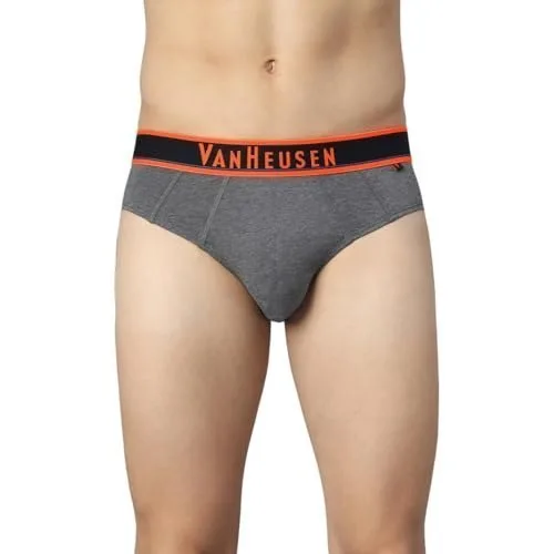 Van Heusen Men Solid - Pack of 1 - Cotton Stretch Colour Fre at ₹79