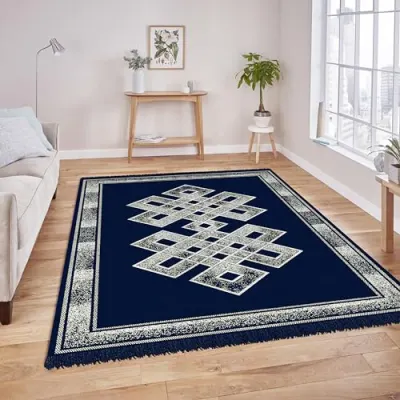 VAS COLLECTIONS Premium Chenille Carpet | 500 GSM Velvet Car at ₹629