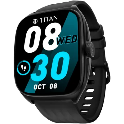 Titan Evolution Smartwatch - with 1.85" AMOLED Display at ₹1,499