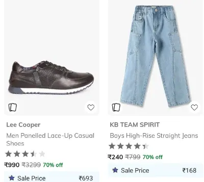 Vero Moda & Only Min 60% off