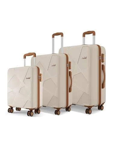 Safari Pentagon Pro 8 Wheels Set of 3, (Cabin + Medium + Lar at ₹4,999