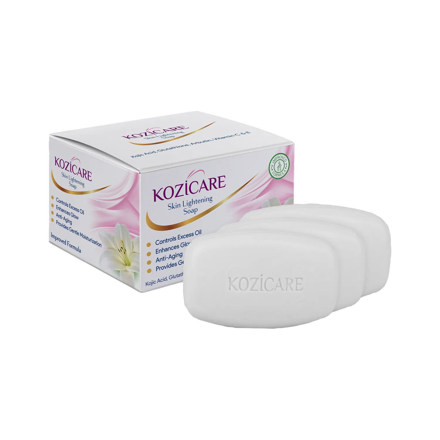 Kozicare Kojic Soap Pack of 3 at ₹171