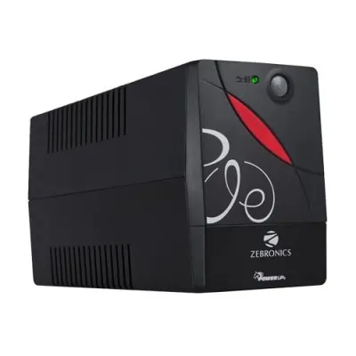 ZEBRONICS Zeb-U725 600VA UPS for Desktop/PC/Computers (not for Routers) with Automatic Voltage Regulation, Black at ₹1,863