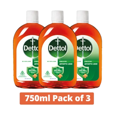 Dettol Antiseptic Liquid Pack of 3 at ₹717