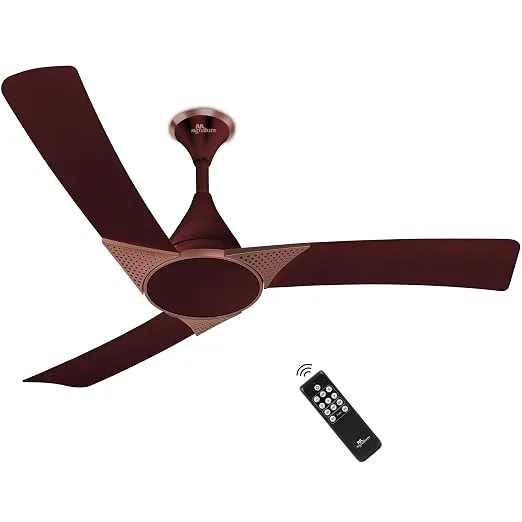 RR Signature Raptor 1200mm BLDC Designer Ceiling Fan | 350 RPM, 32W Low Power | 60% Energy Saving | 4 Smart Modes | High Airflow | Low Noise at ₹2,799