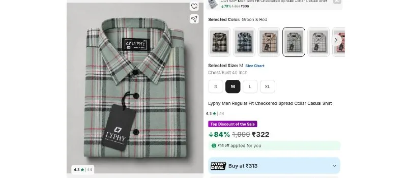 Fast, Before Price Change at ₹322