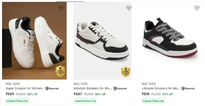 Up to 85% Off on Branded Shoes