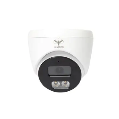 JK Vision 2 MP Color Night Vision Day/Night 24 Hour Full Color Vision 1080P Full HD AHD Dome CCTV at ₹921