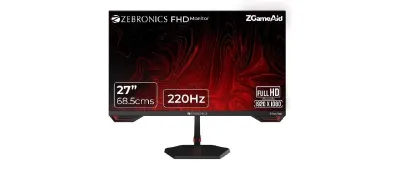 Zebronics S27a 27"" (68.5 Cm) Gaming Monitor, 220Hz at ₹10,999