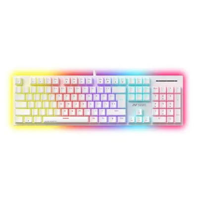 Ant Esports MK3400 Pro V3 Mechanical RGB Gaming Keyboard, 104 Keys-Brown Switch, Multicolour Backlit, Anti-Ghosting, USB Wired, Media Keys,  at ₹1,049