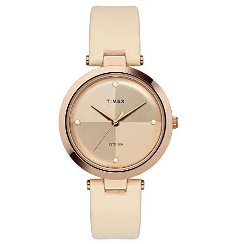 TIMEX Analog Watch for Women with Round Dial & Water Resistant Women's Wrist Watches at ₹1,482