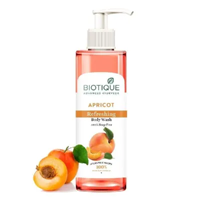 Biotique Apricot Refreshing Body Wash | Keeps Skin Fresh and Clean | 200ml at ₹100