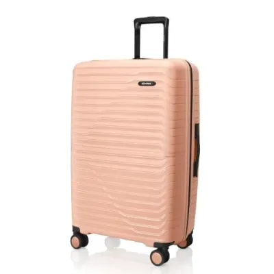 HRX Kyoto Large Size Peach Polypropylene Hard Shell Suitcase at ₹2,199