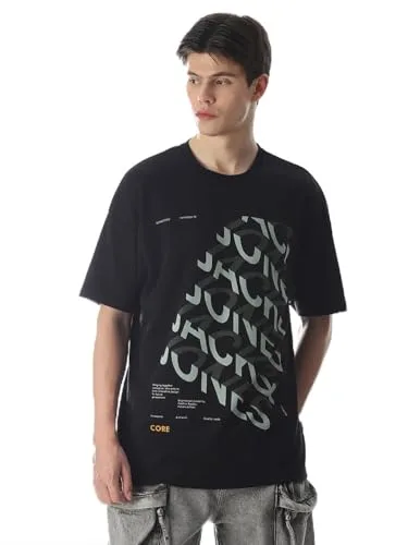 Jack & Jones Men Oversized Tshirt at ₹500