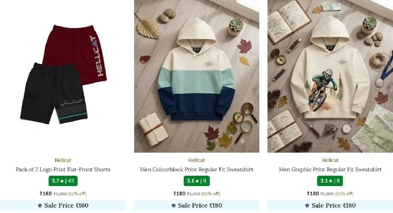 Upto 85% Off USPA & Hellcat and More