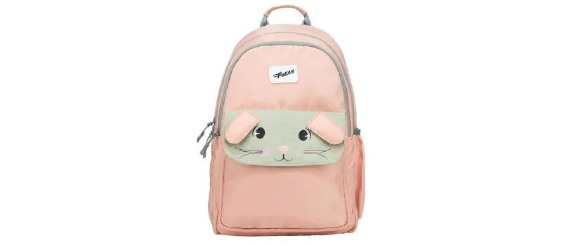 F GearBunny Blushing Peach 22L School Backpack (22 Litre) at ₹447