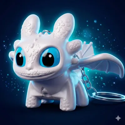 Dragon Keychain Toy With LED Light at ₹339