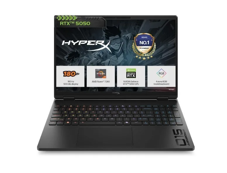 HP Smartchoice HyperX OMEN 15 Gaming Laptop at ₹1,30,240
