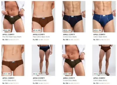 Men's Briefs from ₹100
