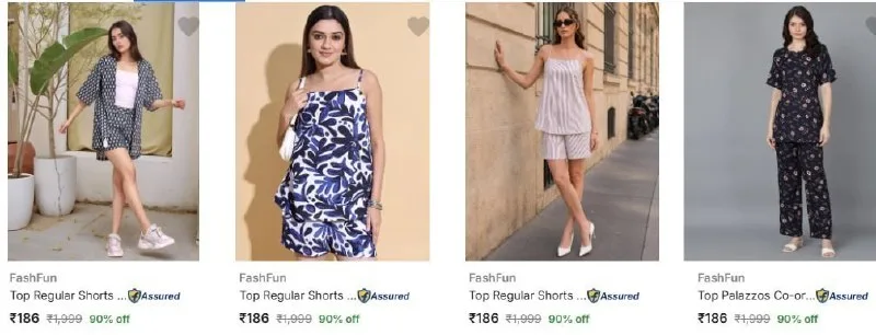 Minimum 90% Off - FashFunShirt Pant Co-ords