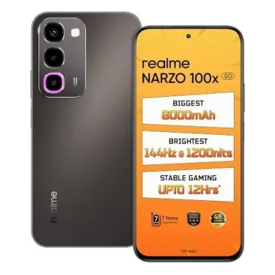 realme NARZO 100x 5G (6GB+128GB) at ₹22,499