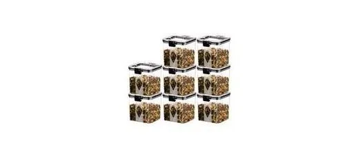 GOLWYN Plastic Kitchen Containers Set at ₹604