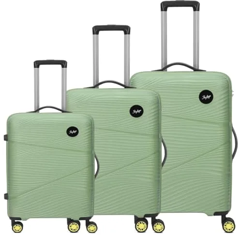 Skybags Swirl Set of 3 Trolley Bag 56, 65 & 75cm | Small+Med at ₹4,499