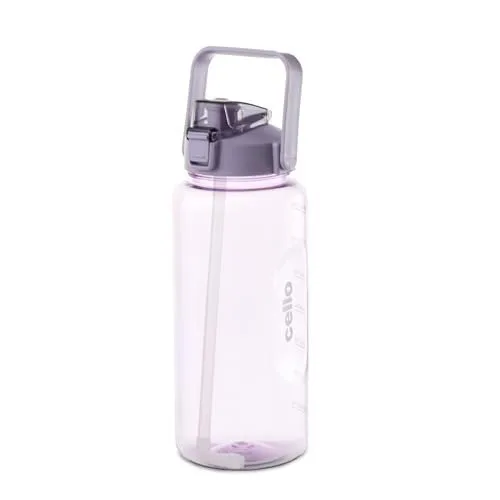 CELLO Gym Pro Large Inner Straw Sipper Water Bottle For Daily Use 2080 ml, Light Pink | Stylish, Reusable & Unbrakable Leakproof Easy to Car at ₹185