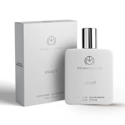 The Man Company Pravy Perfume for Men - 50ml | Premium Long-Lasting Fragrance | EDP for Men (Eau De Parfum) | Gift for Him | Valentine gift  at ₹264