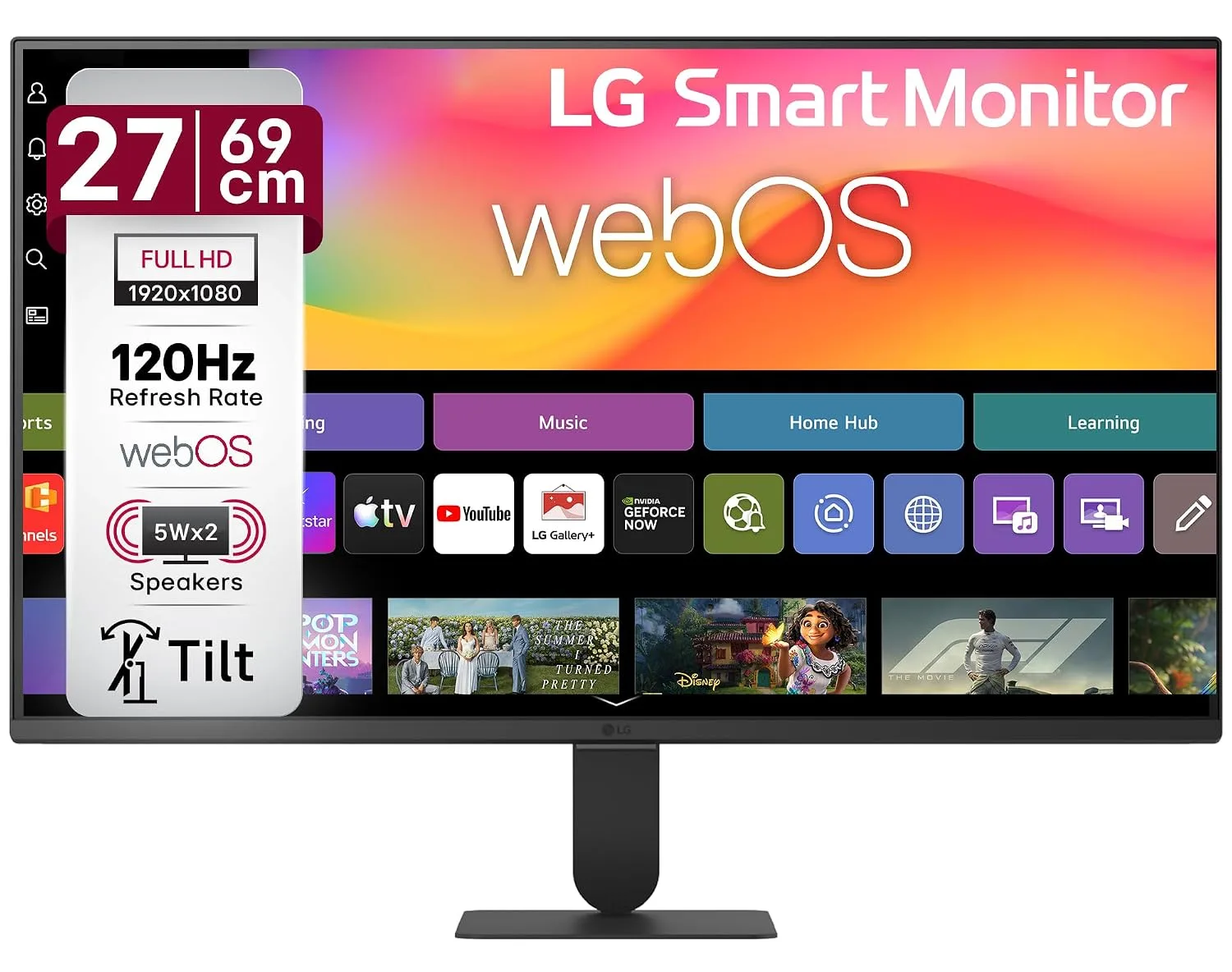 LG 27-Inch Full HD IPS Smart Monitor at ₹14,049