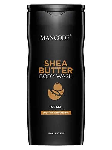 MAN CODE Sheabutter Body Wash For Men 450Ml | For Body, Face With Shea Butter And Natural Oils Extract | Oil Control | Odor Protection | 450 at ₹164