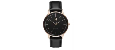 MVMTBoulevard Qtz Basic Slim Black Round Dial Women's Watch at ₹3,620
