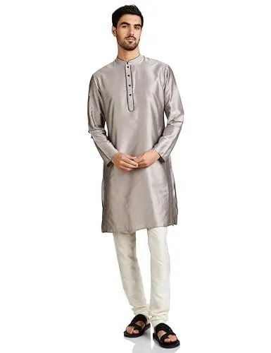 Symbol mens Festive Long Kurta & Pyjama Set (2pcs) at ₹599
