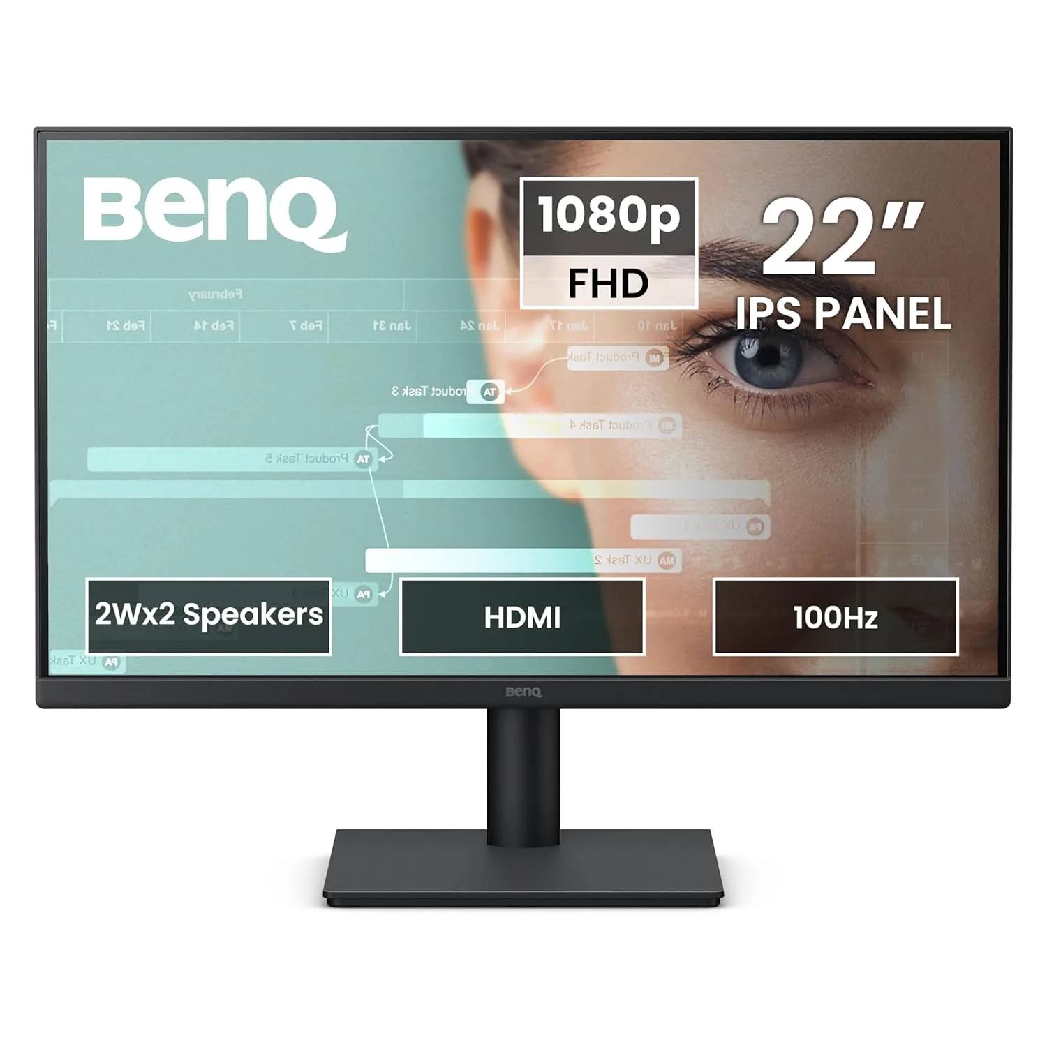 BenQ GW2291 22inch (54.61cm) IPS FHD Eye-Care Monitor at ₹5,406