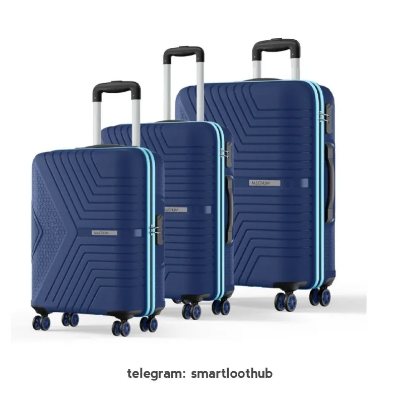 Magnum by Safari Hard Body Set of 3 Luggage 4 Wheels at ₹3,799